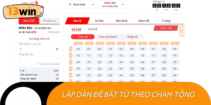 Lập dàn đề bất tử theo cách chạm tổng